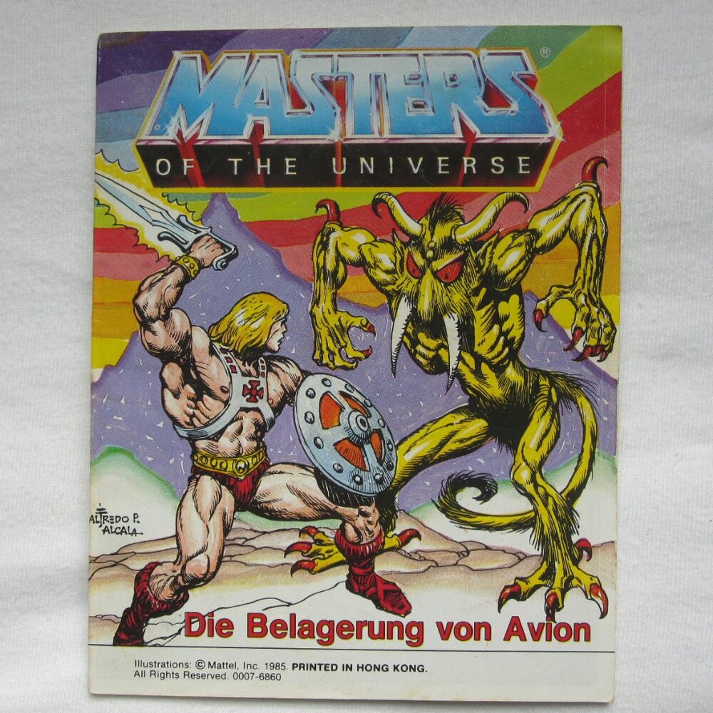 1985 Masters of the Universe Mini-Comic: French/German flip-it ed. #2